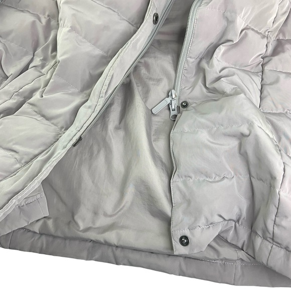 Garnet Hill Down Puffer Jacket in Grey - Picture 5 of 7